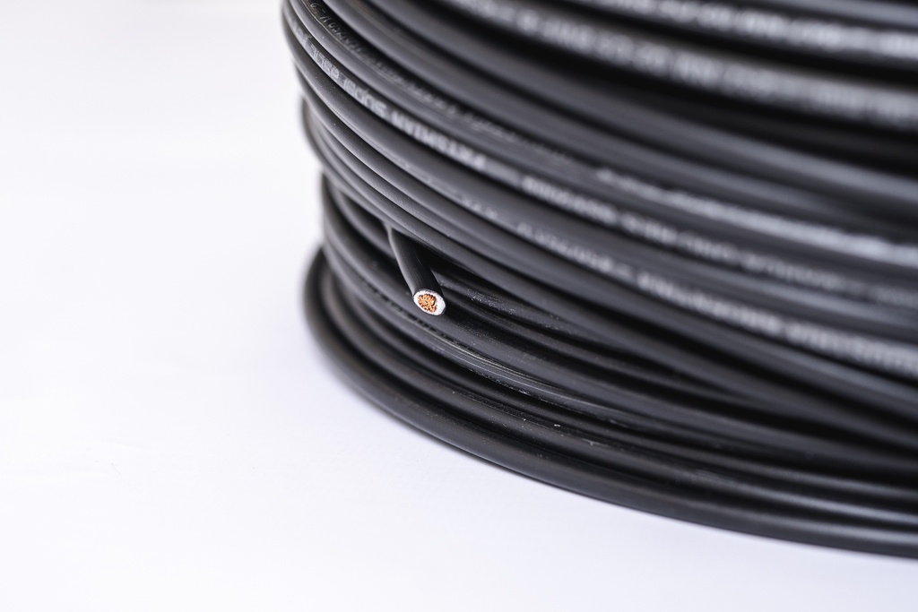 Cable Unipolar 1 mm Argenplas Negro