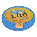 Cable Unipolar 1 x 1mm Argenplas Celeste