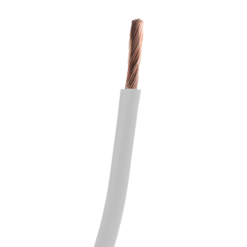 Cable Unipolar 6 mm Argenplas Blanco