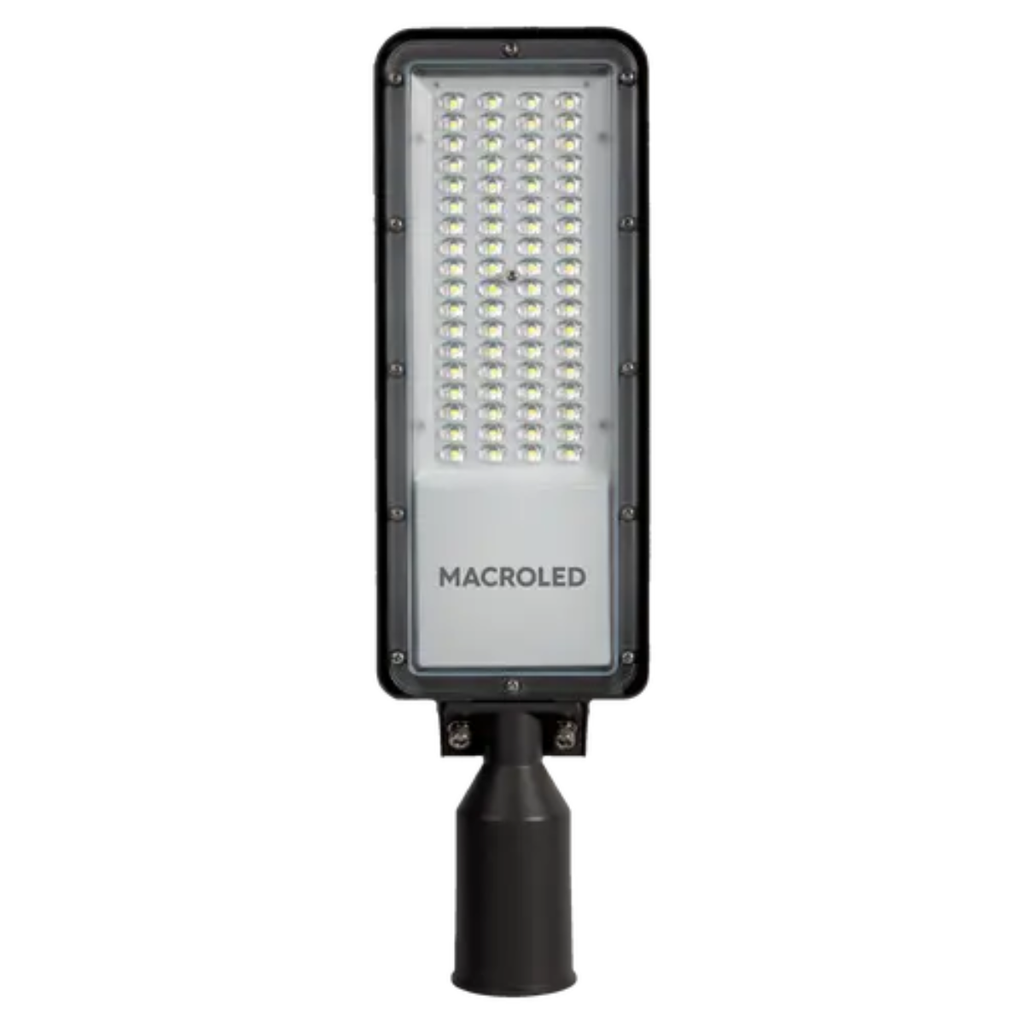 LUMINARIA VIA PUBLICA LUMAX MACROLED, 100W, AC165-265V, 130LM/W, 5700K, FP >0.9, CRI >80, IP65, IK08, SPD 4KV, THD<20%